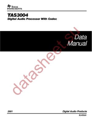 TAS3004PFB datasheet  